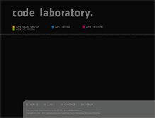 Tablet Screenshot of codelaboratory.com